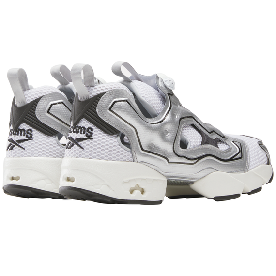 Reebok - популярная коллекция низкоколейного Топа Серебрястый / Черный/Белый Унисекс