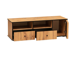 Модульная гостиная Либерти 1 (опора h20) Дуб вотан/Черный