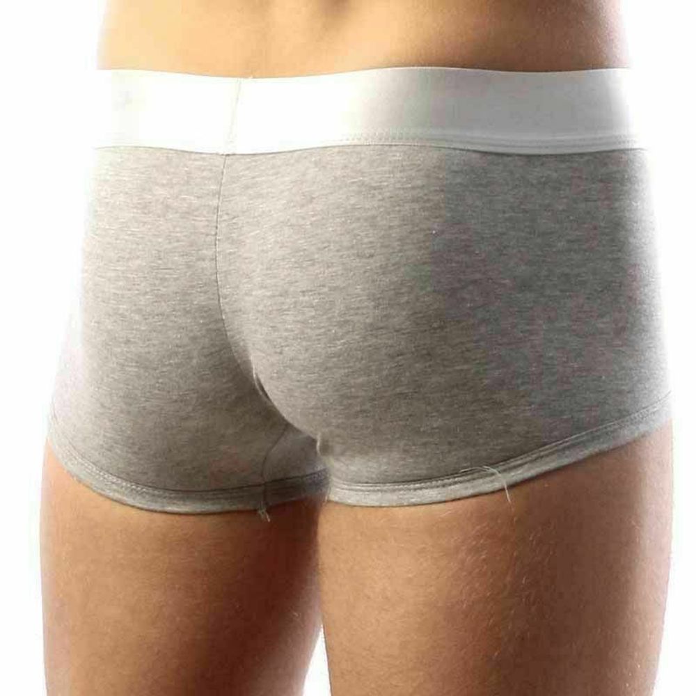 Мужские трусы хипсы серые Calvin Klein Mens Steel Gray CK01105