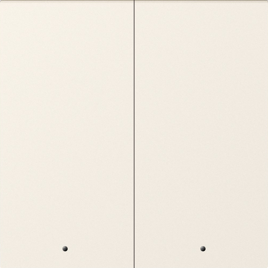 Клавиша 2-я с подсветкой,  матовый кремовый,  серия A07