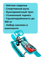 Снегокат детский "Тимка спорт 1+" "Nika kids sportbike"