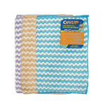 Салфетка микрофибра "City UP-188"BiColor (3шт) 50х60см