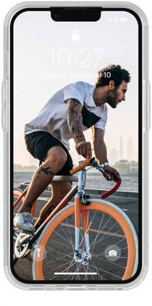 Чехол Uag Civilian для iPhone 13 Pro 6.1" прозрачный (Frosted Ice) 11315D110243