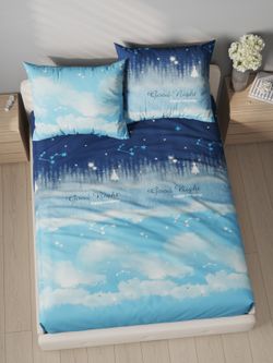 Постельное белье Полисатин Мечта "Безмятежность" 1,5-сп Наволочка 50х70 см 1 шт Простынь 150x215 смПододеяльник 145x215 см