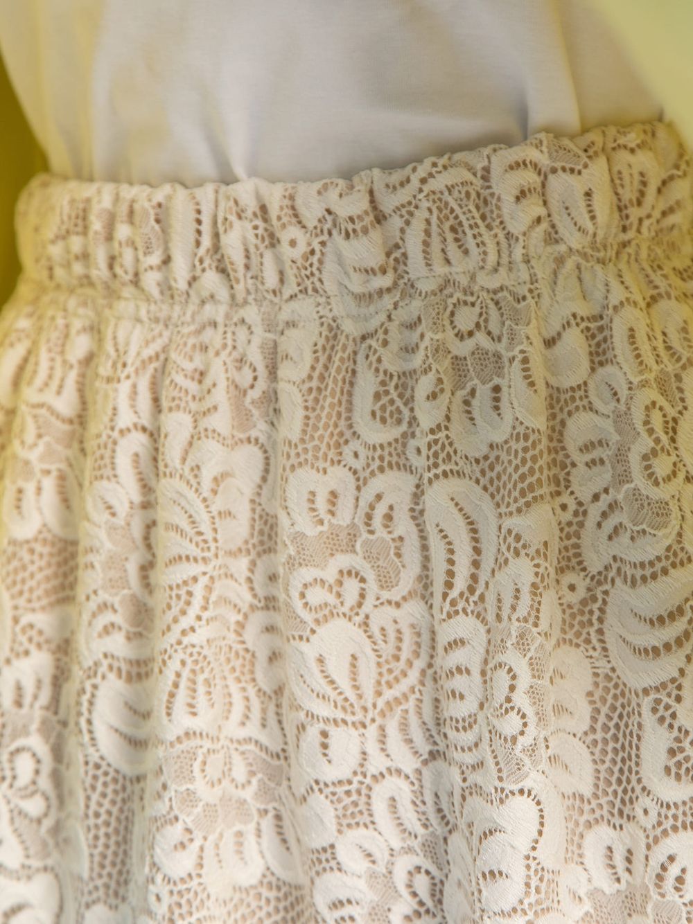 Костюм с юбкой Фарина (лимонно-молочный) К16102-10М LT Collection