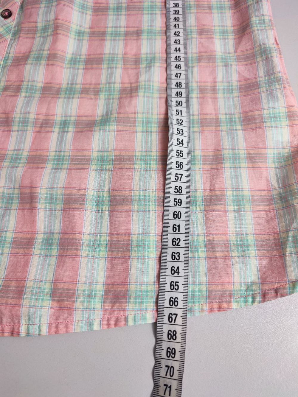 Блузка Defacto хлопковая в клетку 52 размер