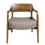 Кресло Angel Cerda LC17088 /5082 из экокожи с каркасом из ясеня