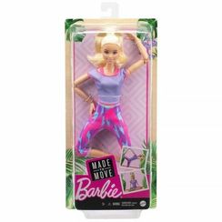 Barbie Made to Move Kukla Çəhrayı Boyalı Şalvar GXF04