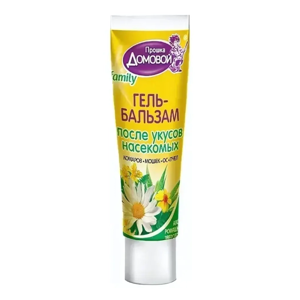 Гель-бальзам после укусов с экстрактом Домовой Прошка, 30 мл.
