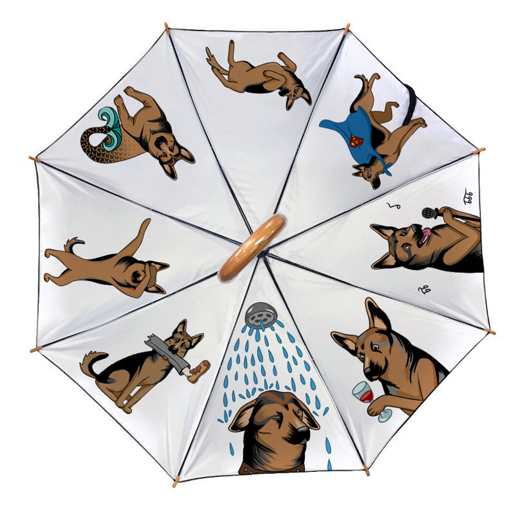 Зонт "Веселые овчарки"