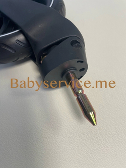 Колесо Happy Baby Luna Pro переднее черное