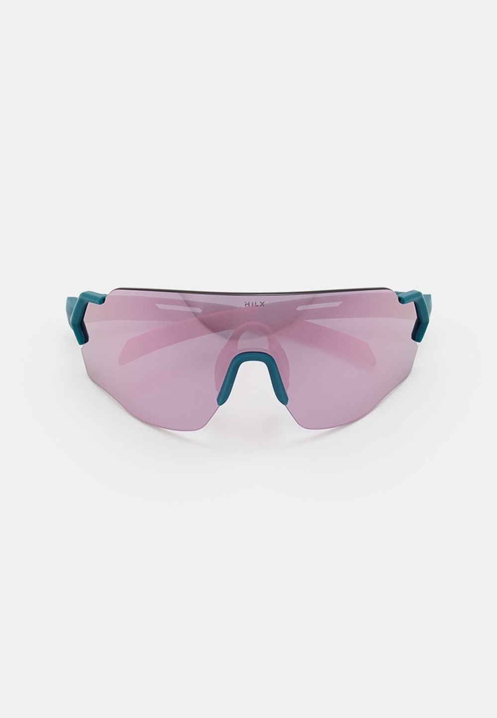 Спортивные очки с диоптриями HILX Savage (L) / Matt Green. Pink / Light Purple Lens