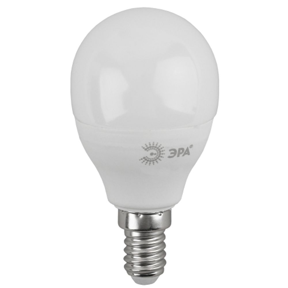 Лампа светодиодная ЭРА STD LED P45-11W-860-E14 11Вт шар холодный дневной свет Е14 | Лампы cветодиодные Шар (G/P)