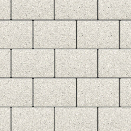 Тротуарная плитка ПРЯМОУГОЛЬНИК 300х200 мм - Гранит Белый