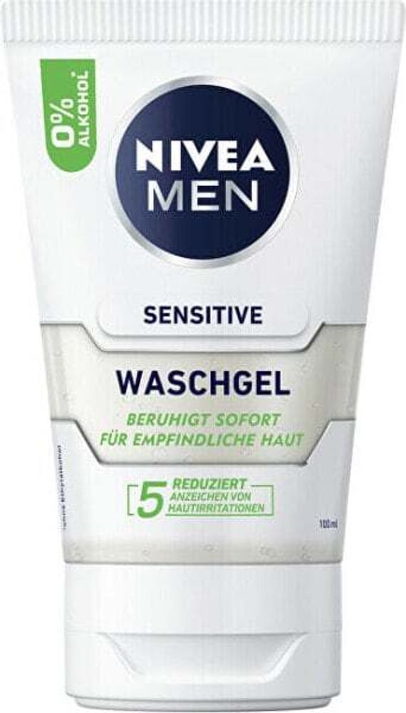Жидкие очищающие средства Cleansing gel Men Sensitiv e (Wash Gel) 100 ml