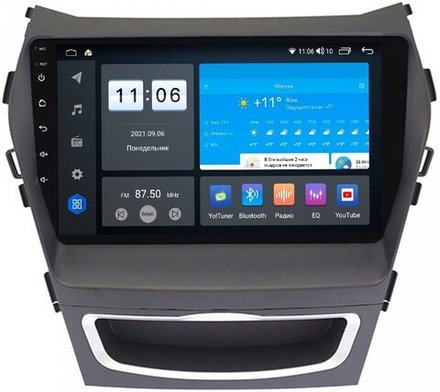 Магнитола для Hyundai Santa Fe 2012-2018 - Vomi ZX312R9-7862 Android 10, ТОП процессор, SIM-слот