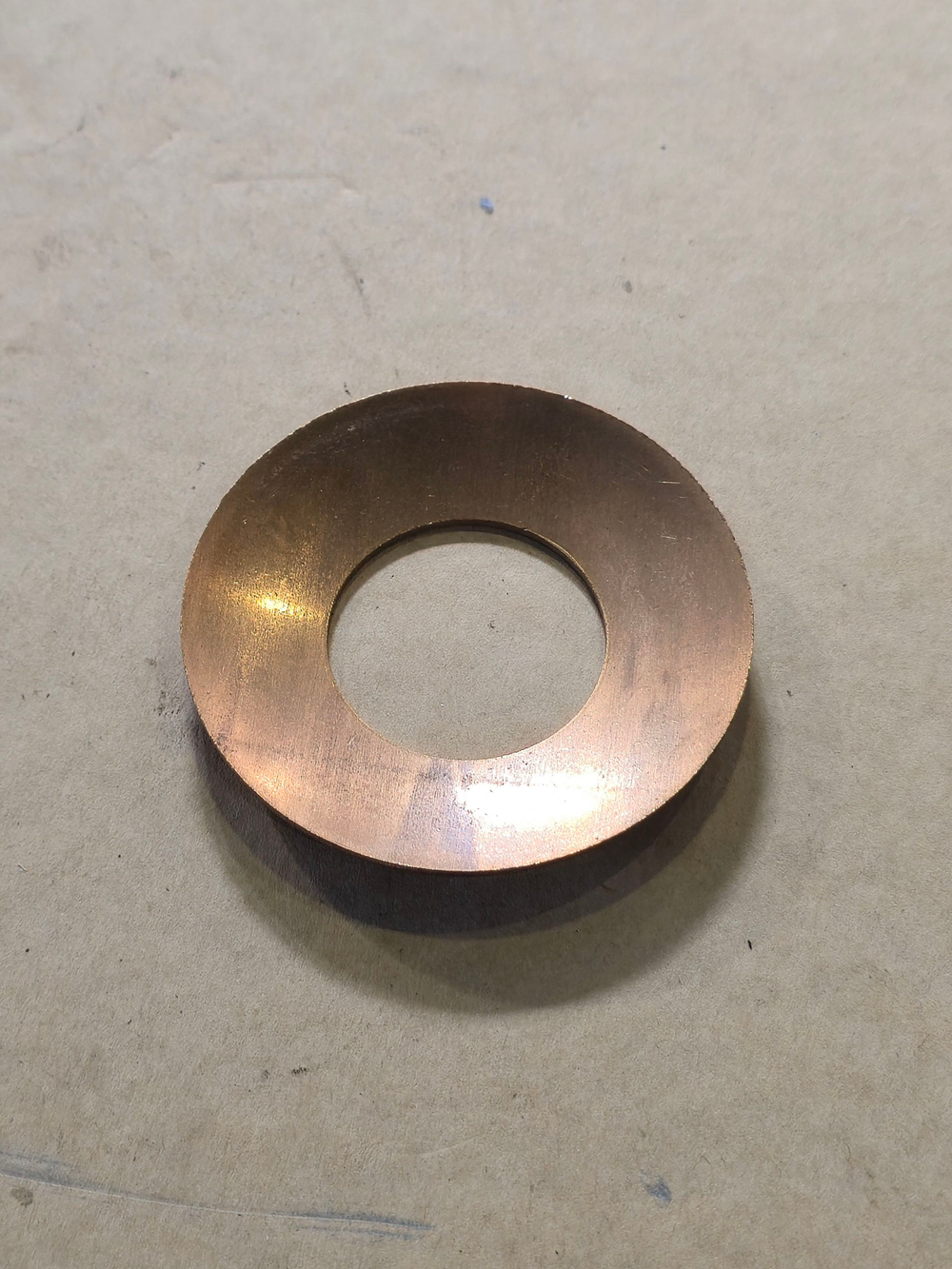 Шайба сателлита (сферическая, латунь)