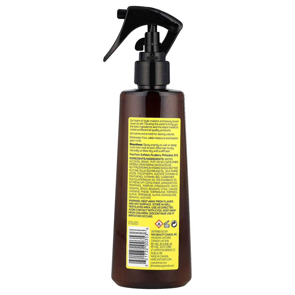 Marc Anthony, Strictly Curls®, спрей для придания объема Curl It Up, 200 мл (6,76 жидк. унц.)