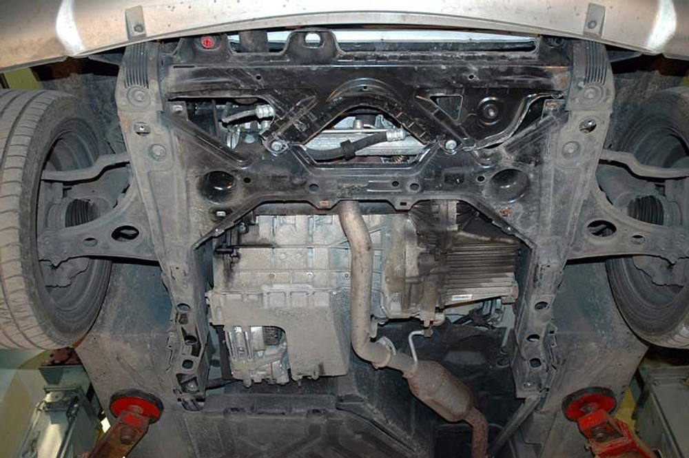 Защита картера и КПП Sheriff для Mercedes Benz Vaneo (W414) 2001-2005 арт.13.0075
