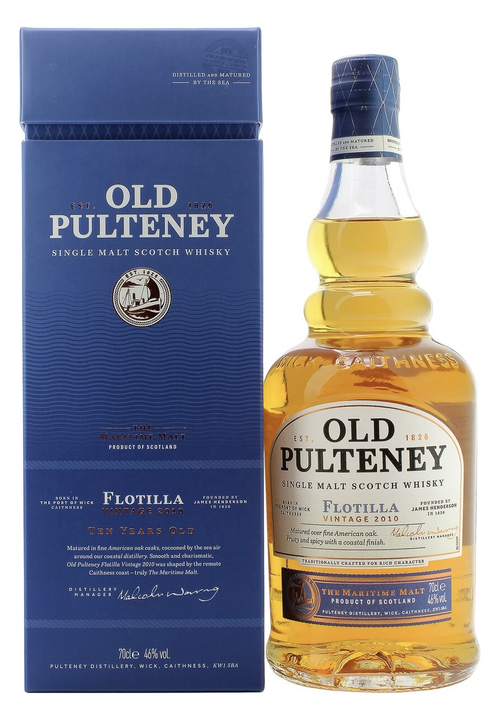Виски Old Pulteney Flotilla Single Malt, 0.7 л