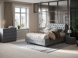 160-200 Кровать ComoVeda 4 Grand Gratta 7 Жареный миндаль