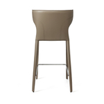 Стул полубарный Austin, кожа нуга