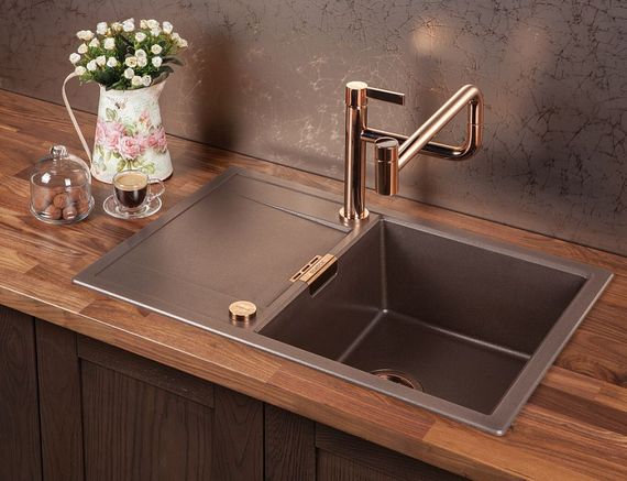 Мойка SCHOCK Eton 50 D Cristadur бронза