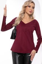 Джемпер "Адель" (винный) Б7812 LT Collection