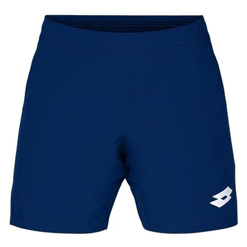 Мужские теннисные шорты Lotto Tech JR B IV D1 7" - navy blue/bright white