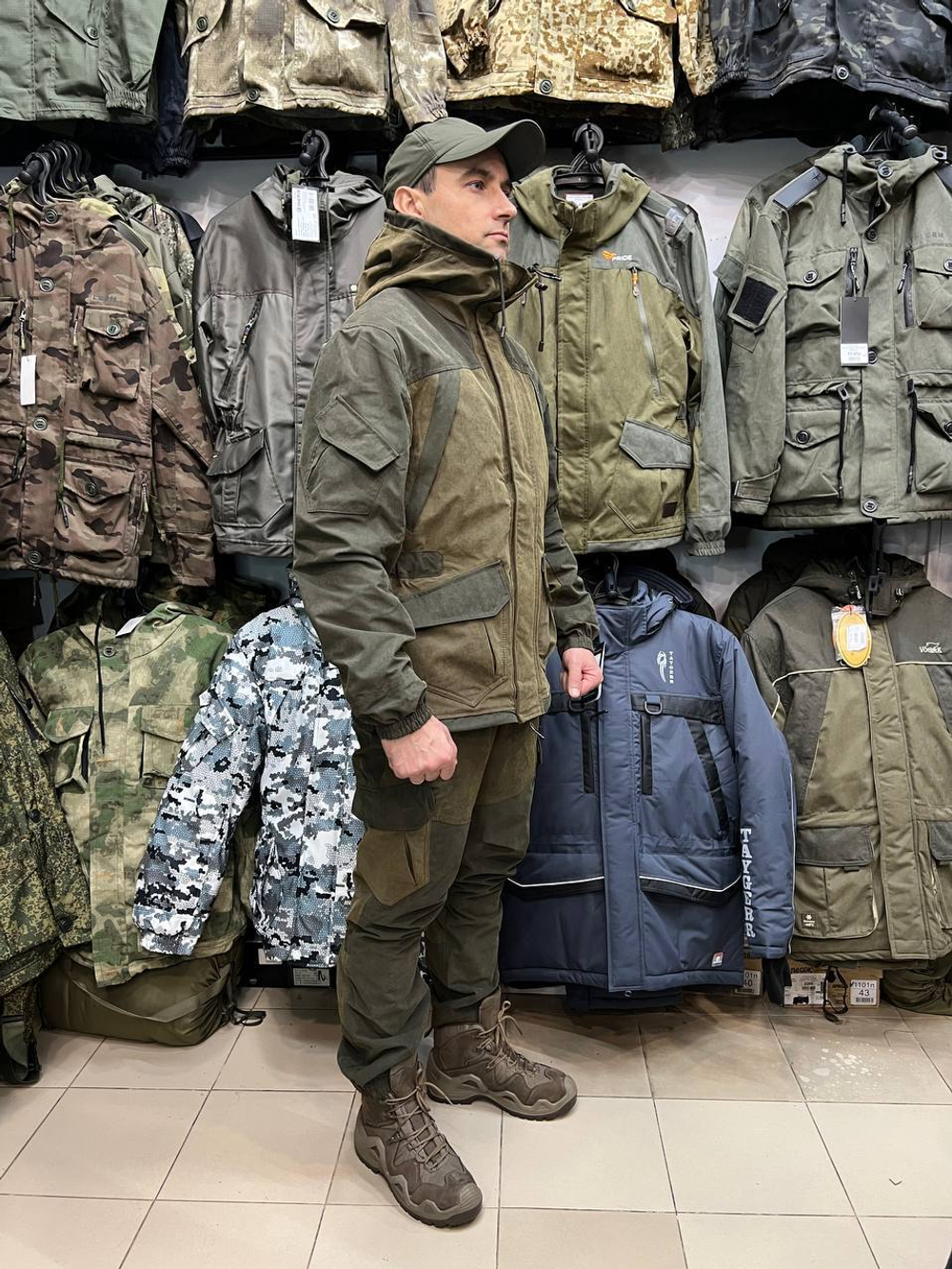 Костюм TRITON GORKA PRO –5 °C, мембрана Norvegia, коричневый