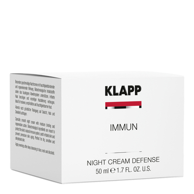 KLAPP Ночной крем - IMMUN Night Cream Defence, 50 мл