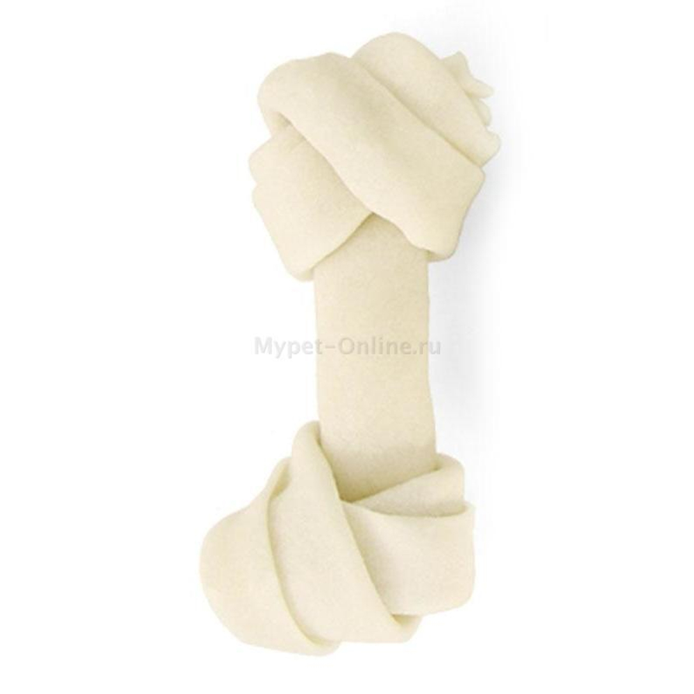 Косточки жевательные узловые белые, 10см (уп.3шт.), серия DENTAL, Triol