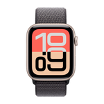 Умные часы Apple Watch SE 3 (2025) GPS, 44mm, Starlight Aluminium Case with Dark Gray Sport Loop