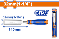 Стамеска 32х140 мм (10/50) WADFOW WWC1232