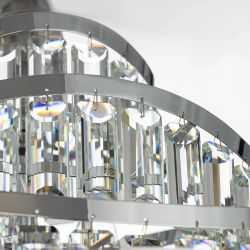 Citilux NAIAD CL315191 Люстра хрустальная подвесная Хром