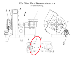 ДС-168 44.05.400 Опора