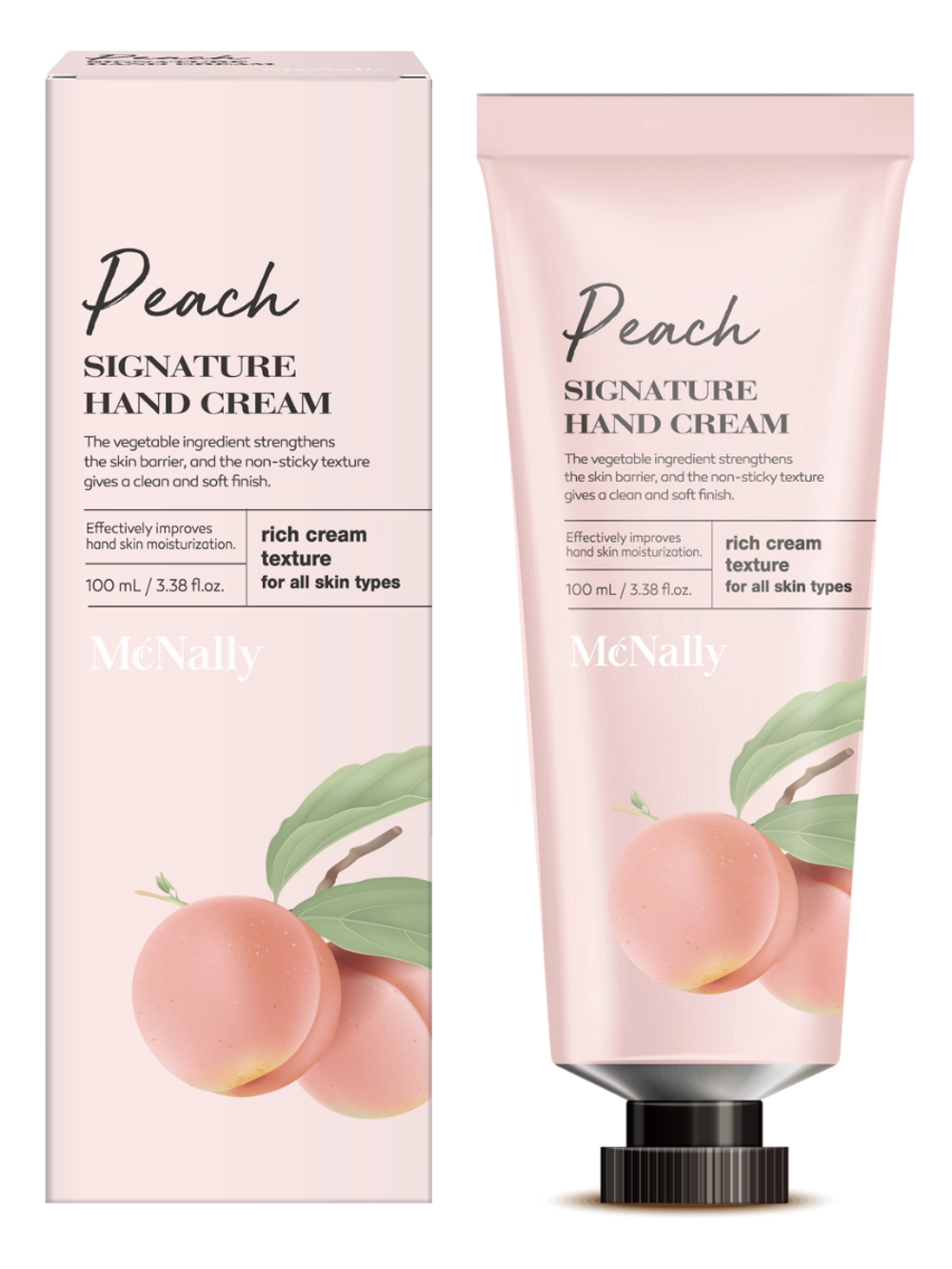 MCNALLY - КРЕМ ДЛЯ РУК С ЭКСТРАКТОМ ПЕРСИКА PEACH SIGNATURE HAND CREAM, 100 МЛ