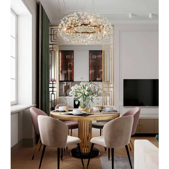 Подвесная люстра Modelux Modestyle MS.9029.12 GD