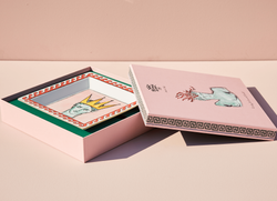 Мелочница квадратная RG IL Viaggio Di Nettuno Pink (24.5 см)