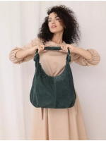 сумка большая через плечо шоппер натуральная замша