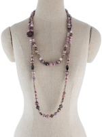 10124031 Колье Роман с камнем - Розалия