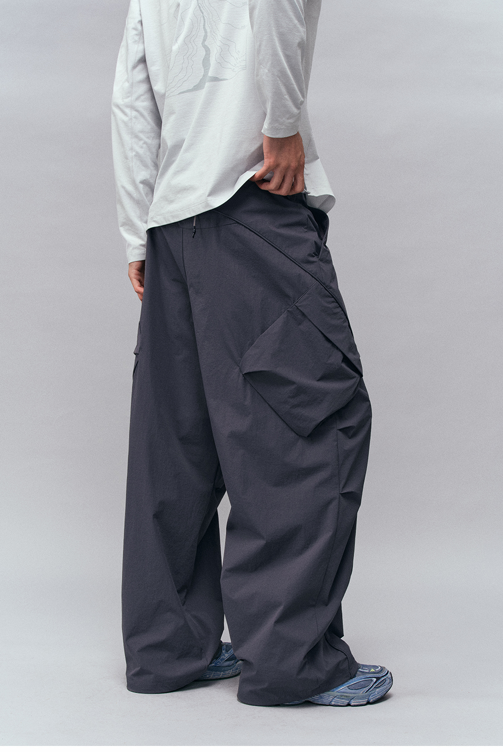 Брюки Monterest Outdoor Water-Repellent Multi-Pocket Lightweight Hiking Cargo Gray