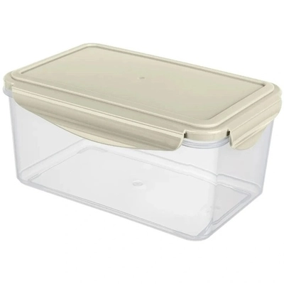 Контейнер для продуктов 1,6л «Smart lock» прямоугольный светло-серый 431129330