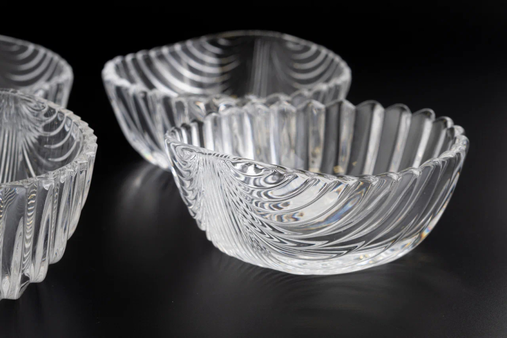 Четыре креманки в форме раковины Villeroy&Boch из серии Lillian