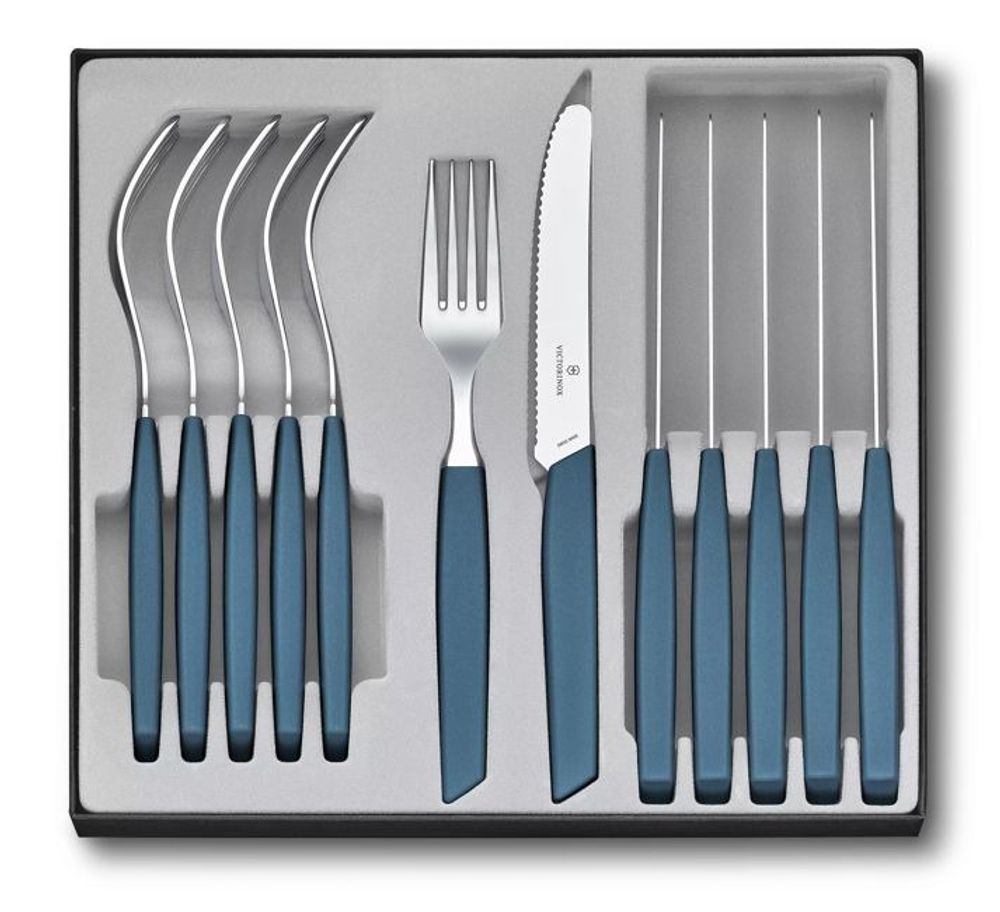 Набор Victorinox столовый Swiss Modern, 12 предметов, синий