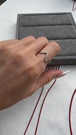 Кольцо WAVE silver