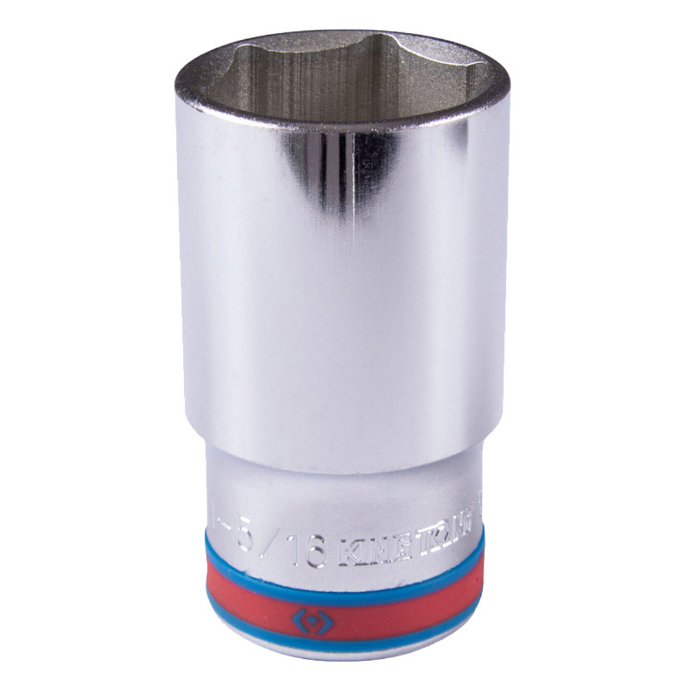 KING TONY (423542S) Головка торцевая глубокая шестигранная 1/2", дюймовая 1-5/16"