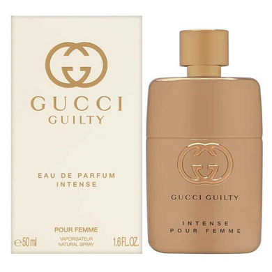 Женская парфюмерная вода GUCCI Guilty Intense Pour Femme цветочный восточный аромат 50 мл