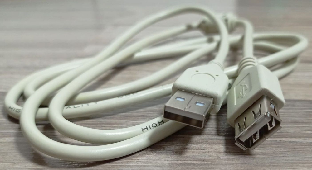 451 USB штекер гнездо 3м