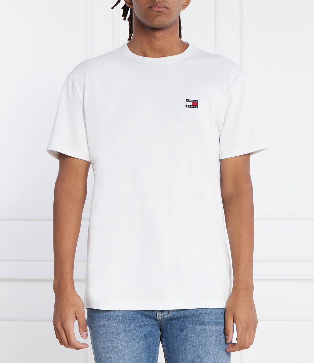 Футболка BADGE Tommy Jeans - белый(DM0DM17870)